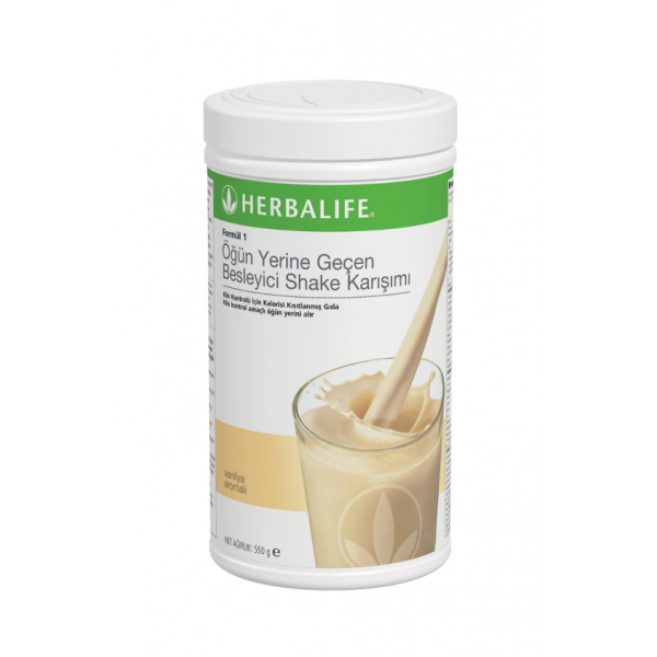 Formül 1 Besleyici Shake Karışımı Vanilya Aromalı 550 g Formül 1 Besleyici Shake Karışımı Vanilya Aromalı 550 g